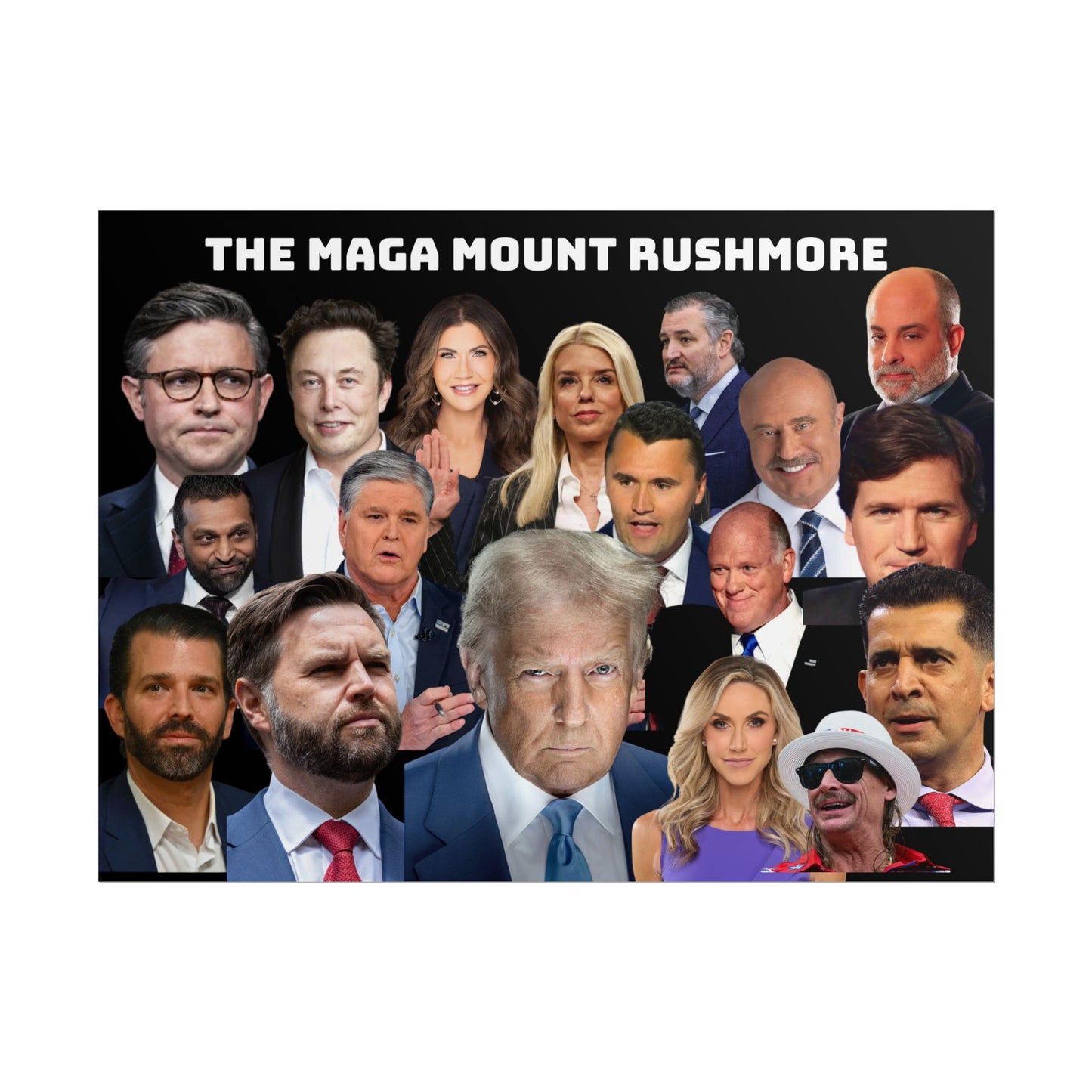 The Maga Mount Rushmore