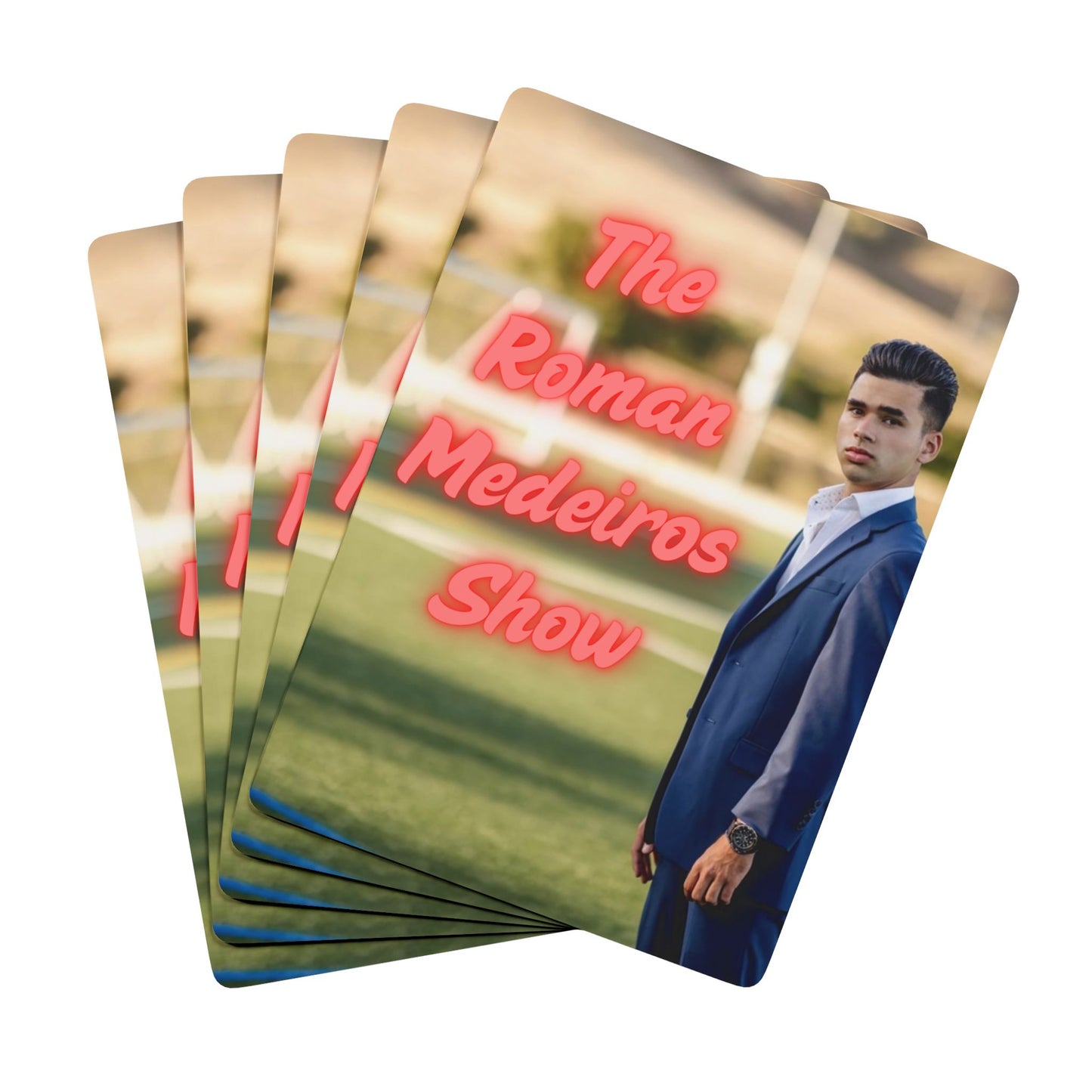 The Roman Mederios Show Playing Cards