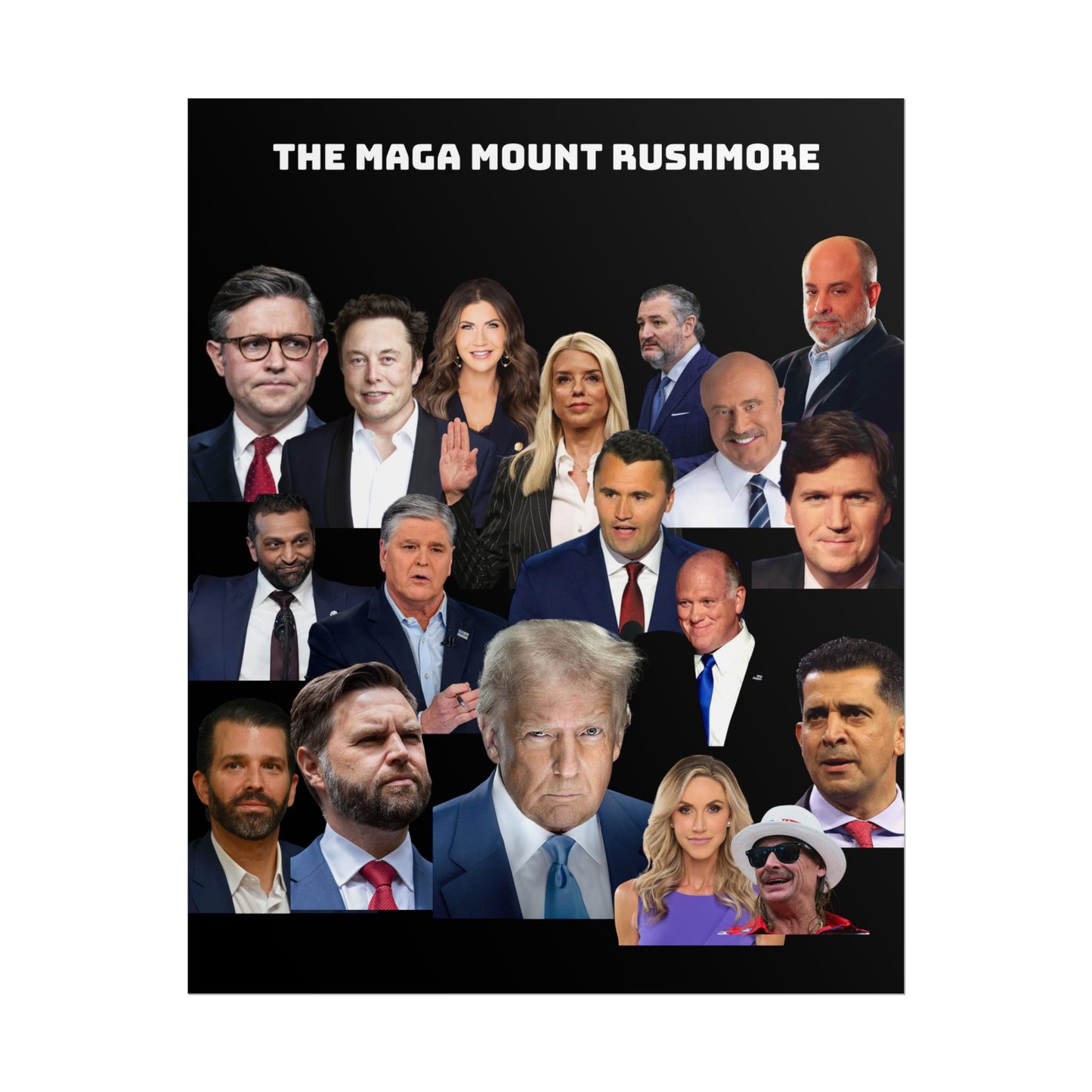 The Maga Mount Rushmore